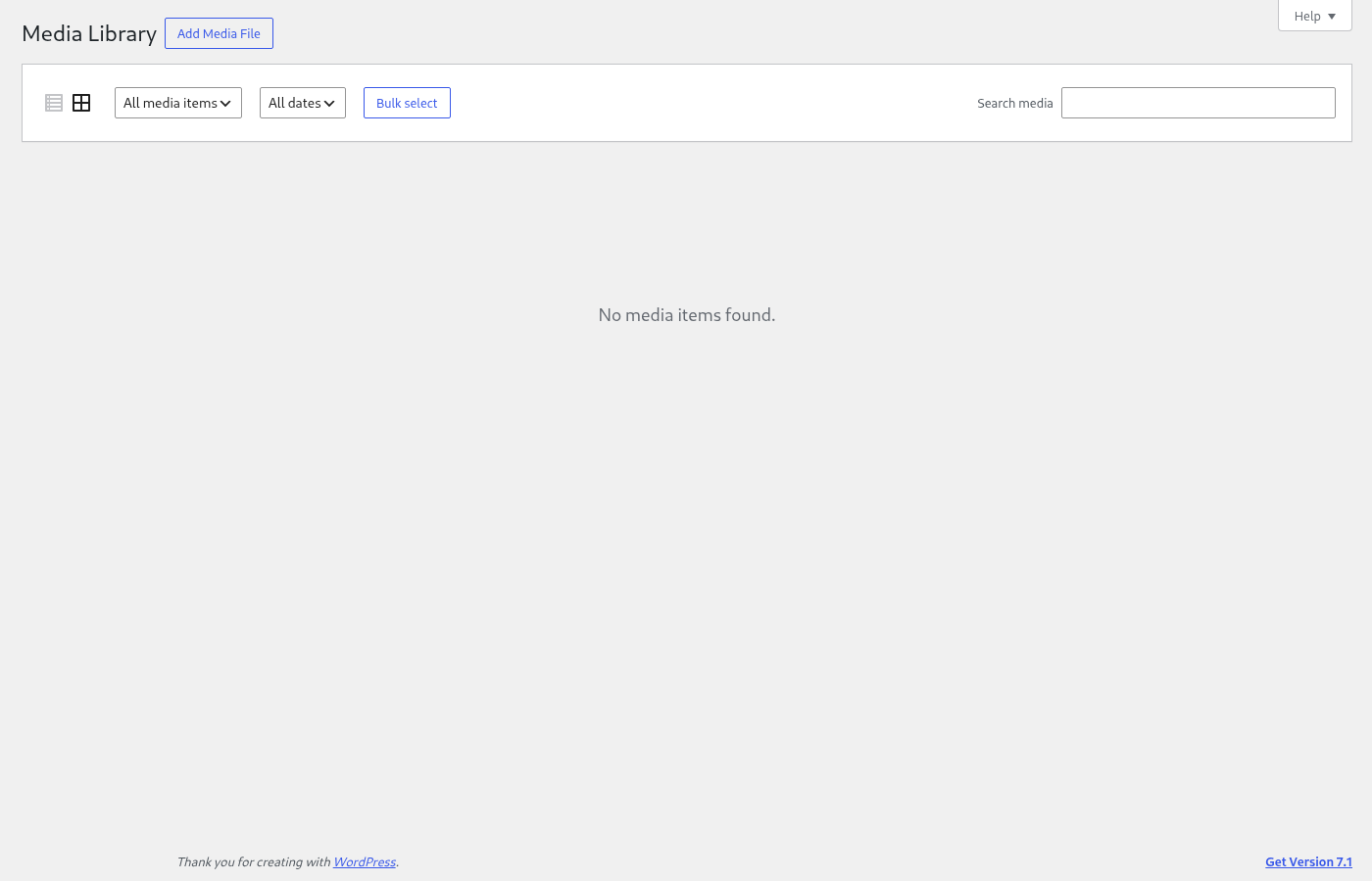 Generated images in media library